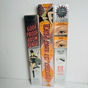 BNIB Bundle Benefit Goof Proof Brow Pencil Precisely My Brow Pencil 5 Full Sized